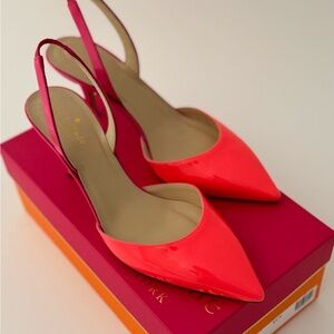 Kate Spade Jeanette Slingback Heels New